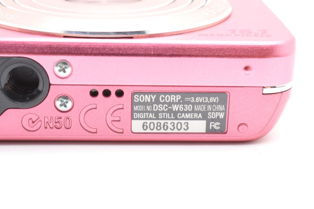 ほぼ新品　SONY Cyber-shot DSC-W630 ピンク ＃A422