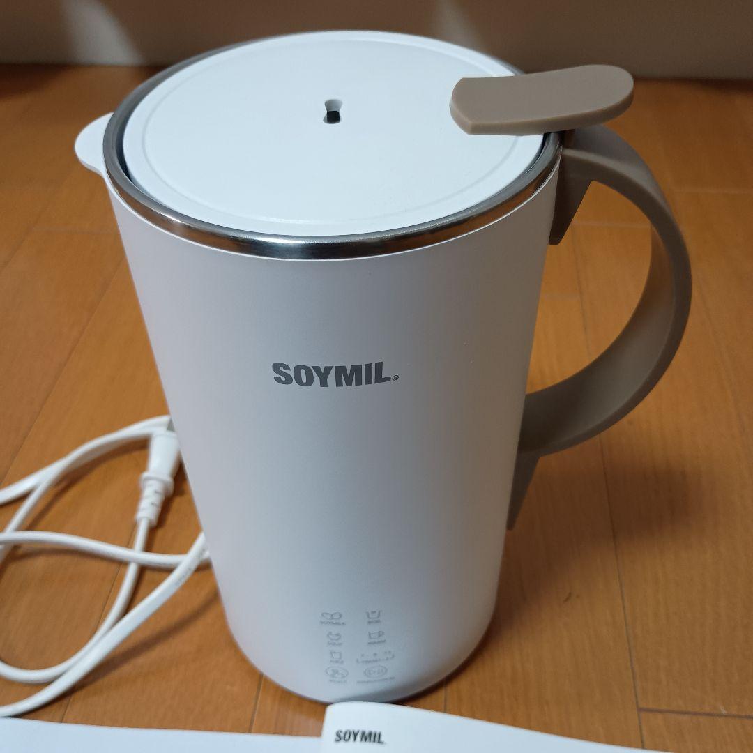 SOYMIL ホワイトポット型ミキサー　豆乳メーカー