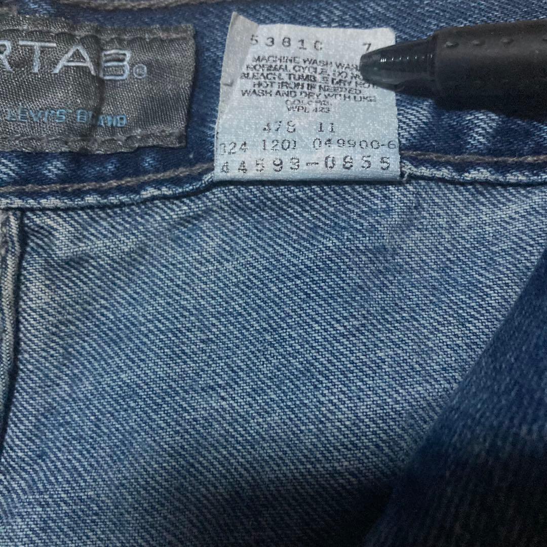 Levis SilverTab バギーデニムパンツ y2kヴィンテージ W36