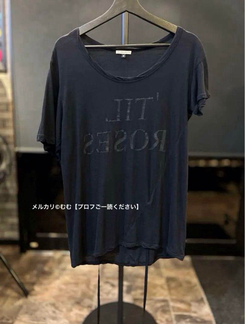 【極美品】Ann DemeulemeesterアシンメトリードレープTシャツ36