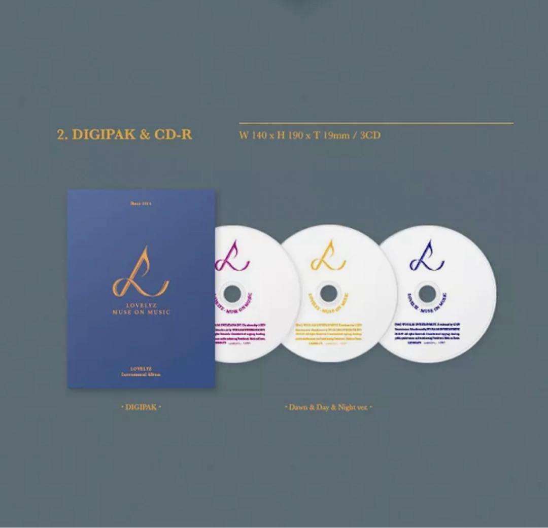 【新品未開封】Lovelyz ⭐️Muse on Music⭐️＜限定盤＞