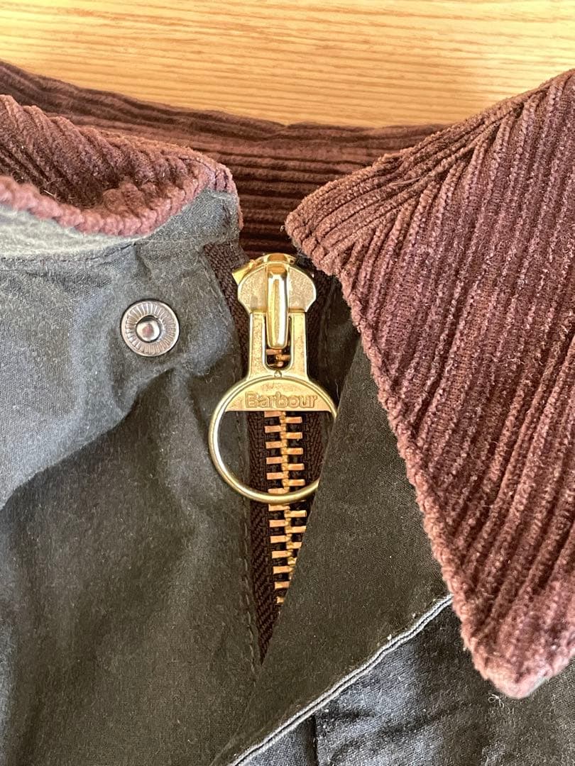 Barbour SPEY セージ ワックスジャケット S