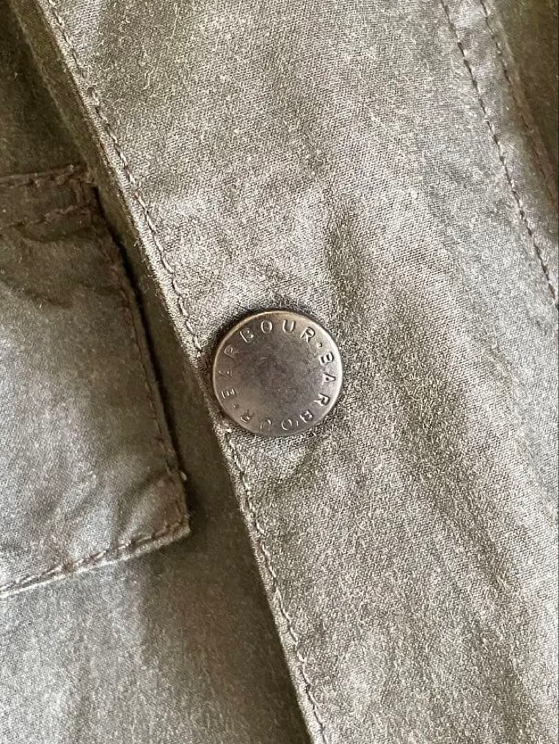 Barbour SPEY セージ ワックスジャケット S