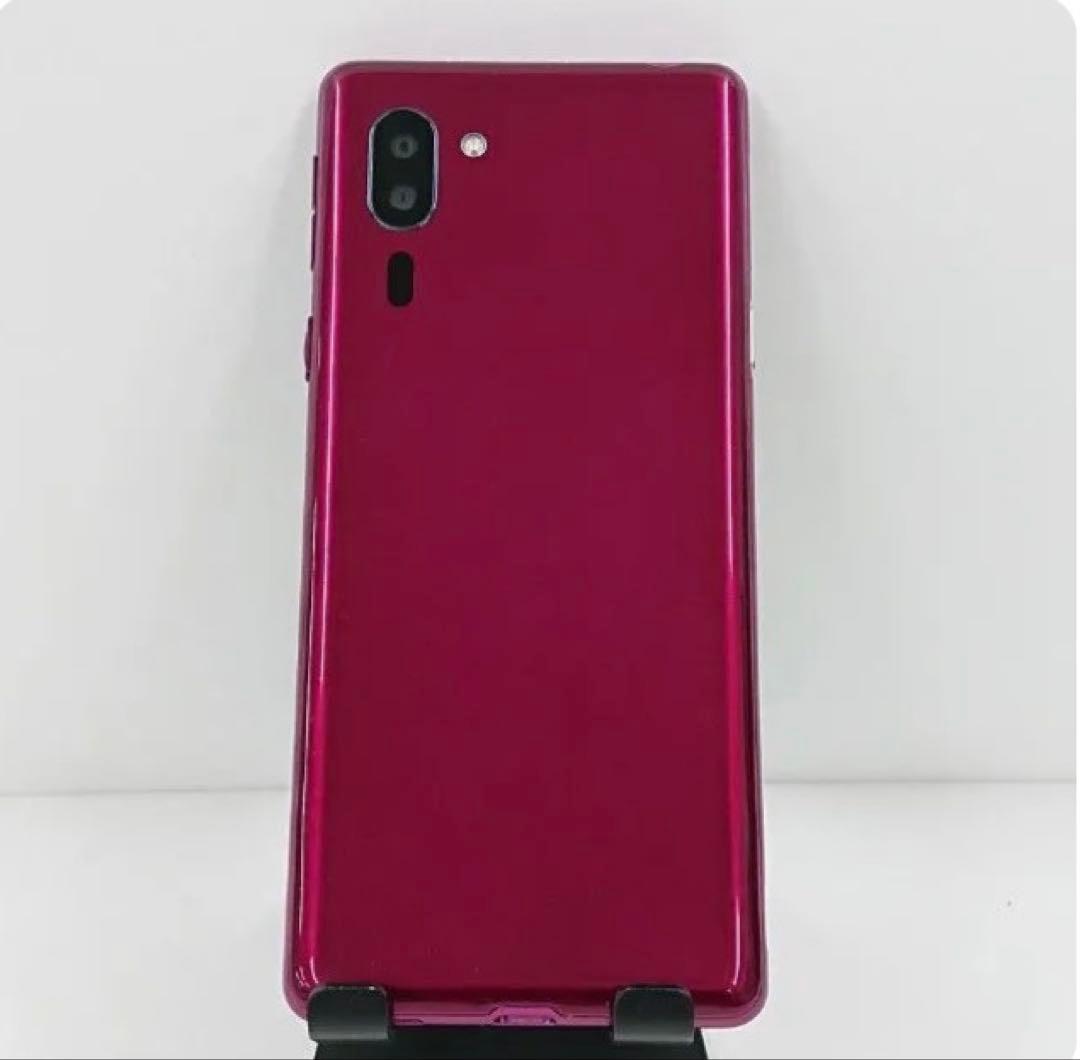 ソフトバンクシンプルスマホ5 A001SH SIMフリー 赤