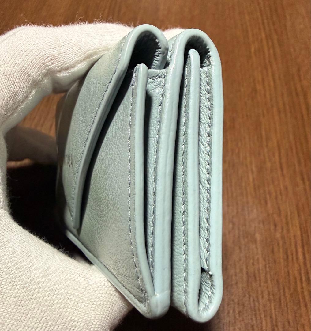 BALENCIAGA Bleu Gris 三つ折り財布