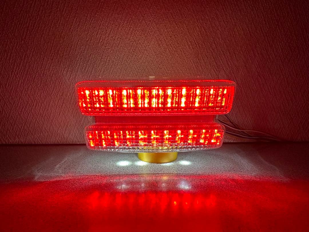 XJR400 XJR1200 4HM テールランプ LED 流星 流れる