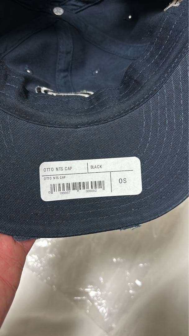 OTTO 958 X NTS “O” CAP - BLACK