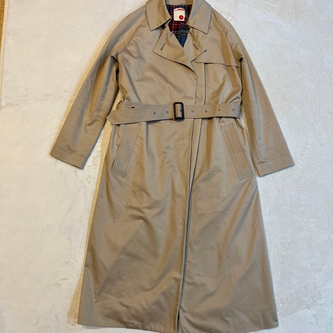 BACCA(トゥモローランド) トレンチコート　裏チェック♡スプリングコート