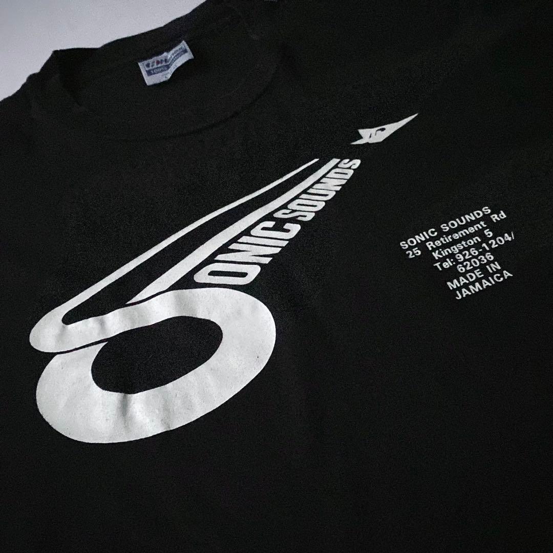 80sビンテージ Sonic Sounds Tシャツ REGGAE レゲエ