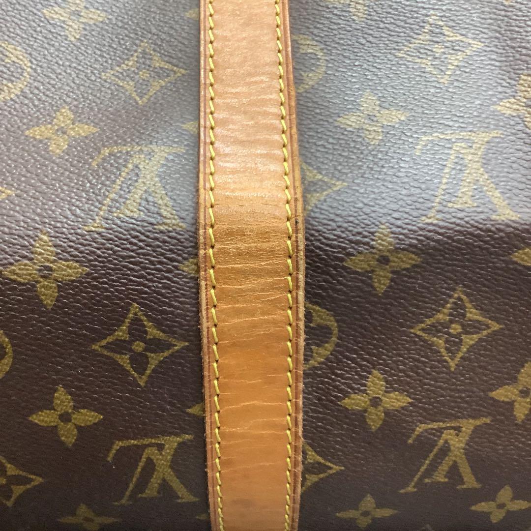 LOUIS VUITTON ヴィトン モノグラム キーポル50 大容量 ボストン