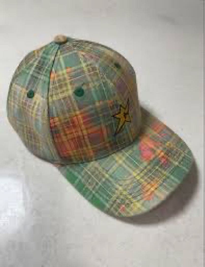 Carpet company C-Star Plaid Cap キャップ