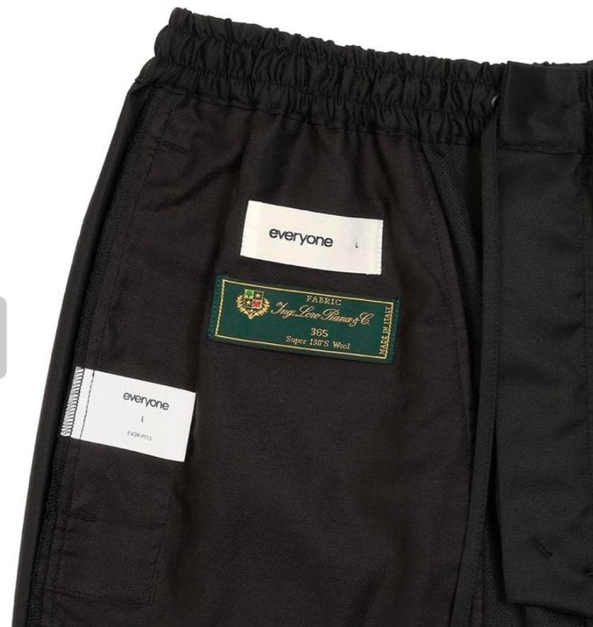 everyone easy slacks Loro Piana L 新品