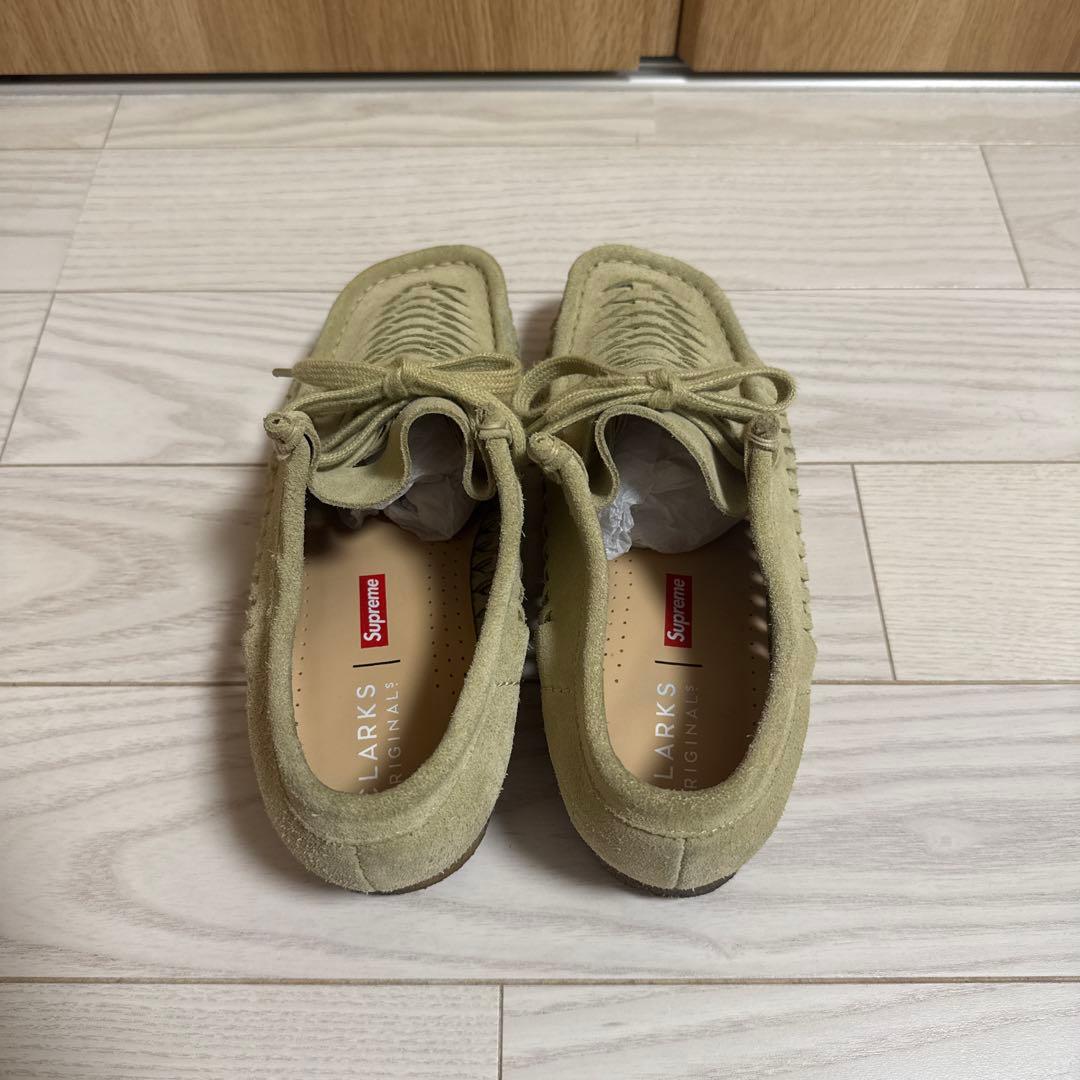 完売レア　Supreme × Clarks Woven Wallabee