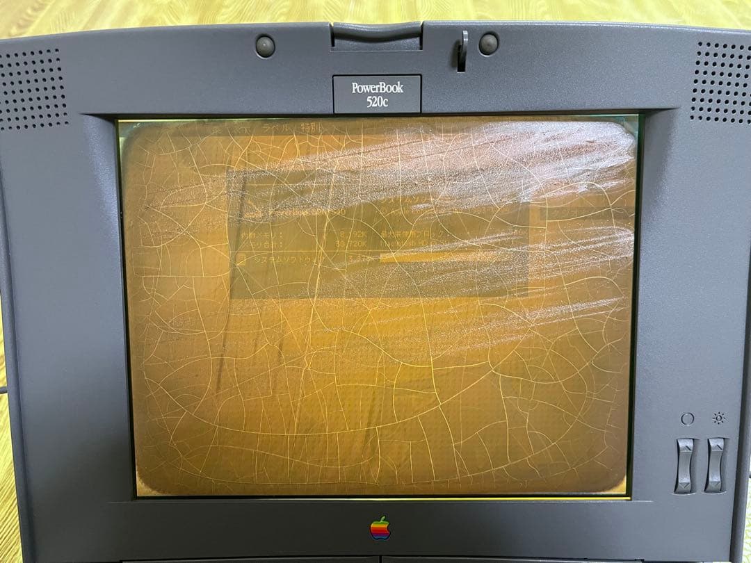 Apple Power Book 520c アンティーク/ジャンク