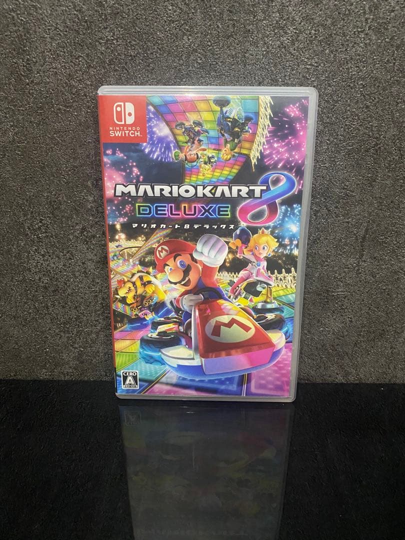 ［超美品］［ハンドル1回使用］マリオカート8 デラックス&ハンドル2個セット