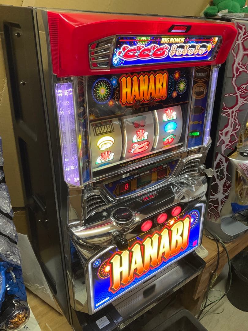 パチスロ実機　HANABI ハナビBH 不要機