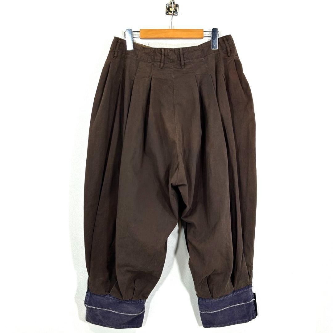 【2】KAPITAL Wide balloon Pants ブラウン サルエル