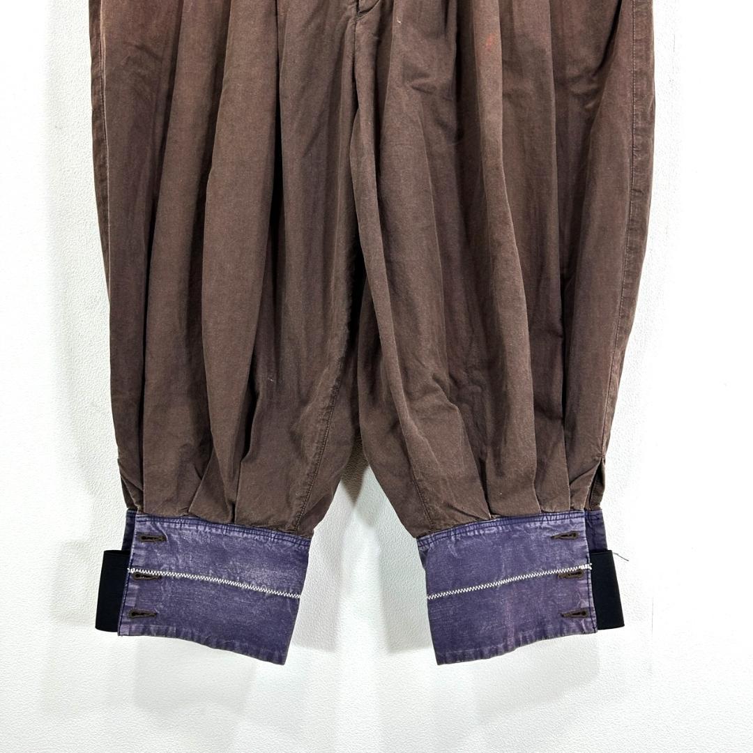 【2】KAPITAL Wide balloon Pants ブラウン サルエル