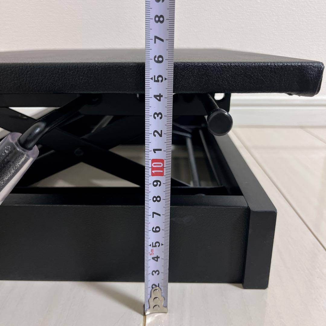 吉澤 PEACOCK ラック式高低調節 ピアノ補助台 6段階調節
