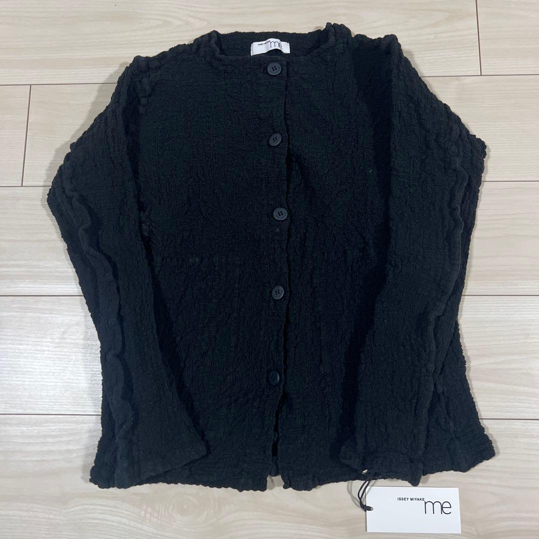 ISSEY MIYAKE me カリフラワージャケット黒