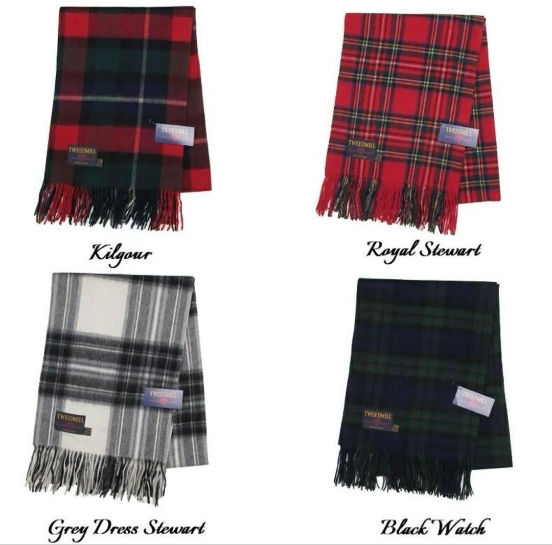 【新品未使用】TWEEDMILL ロイヤルスチュワート タータンチェック