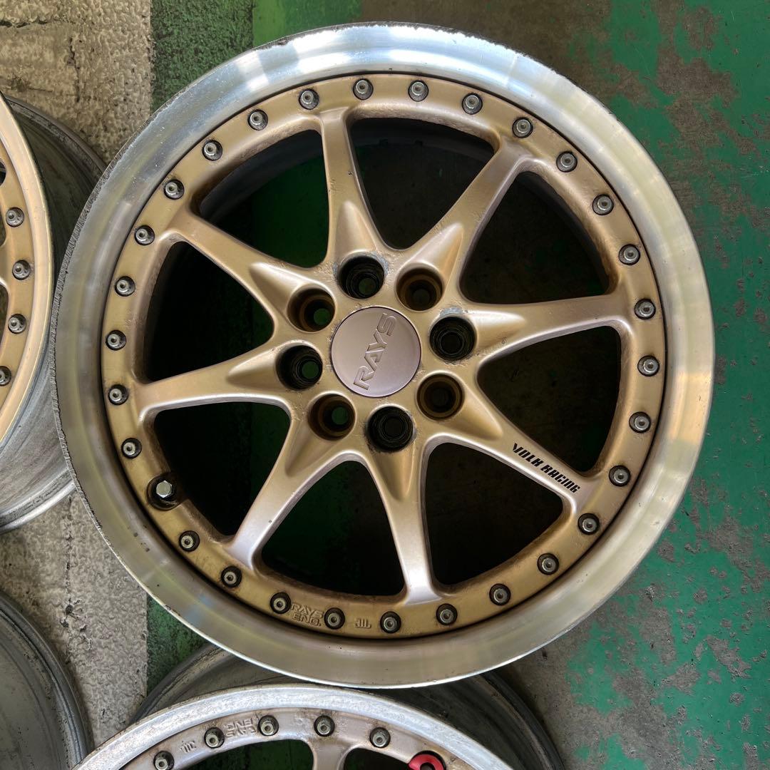 ボルクレーシング！レイズ！GR-N！希少中古4枚セット！