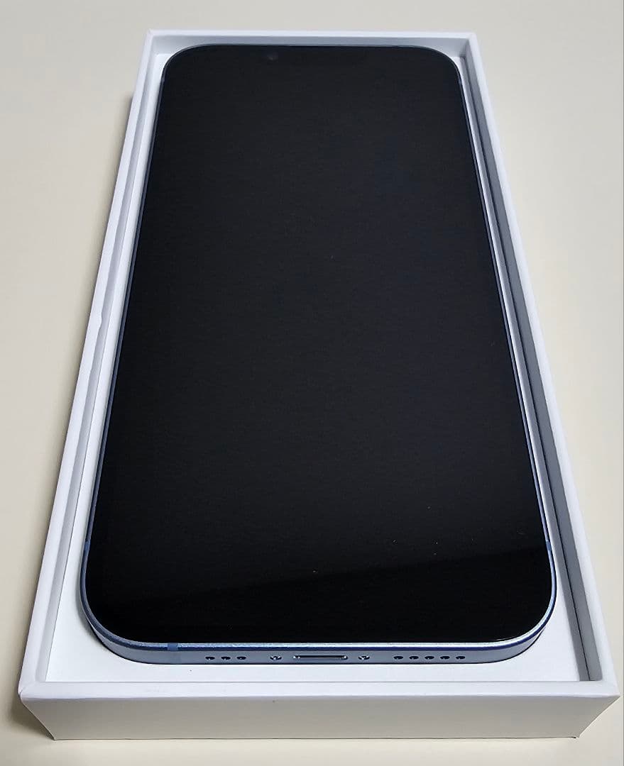★美品・純正バッテリー100%★iPhone14 128GB SIMフリーデモ機