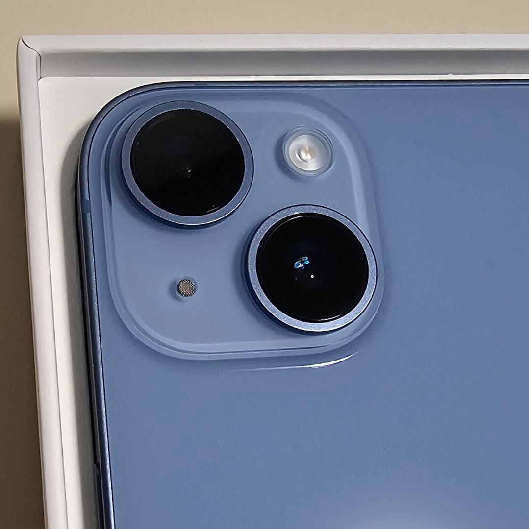 ★美品・純正バッテリー100%★iPhone14 128GB SIMフリーデモ機