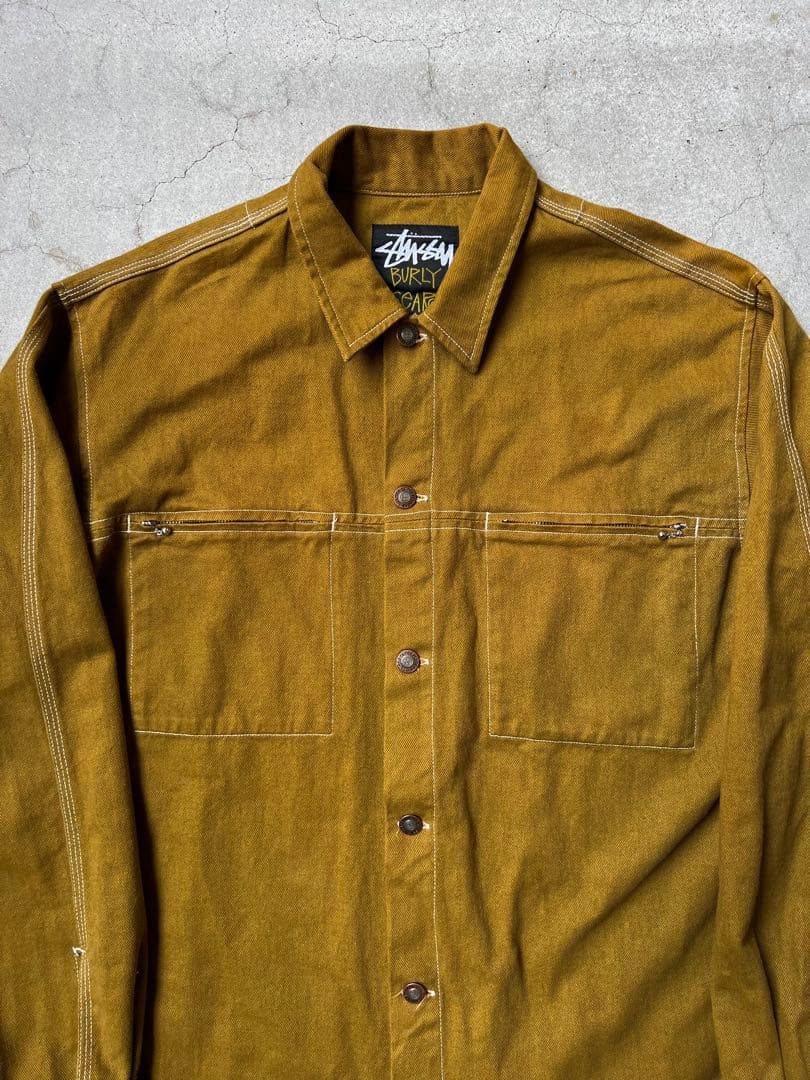 激レア USA製 90’s OLD STUSSY カバーオール L 黒タグ