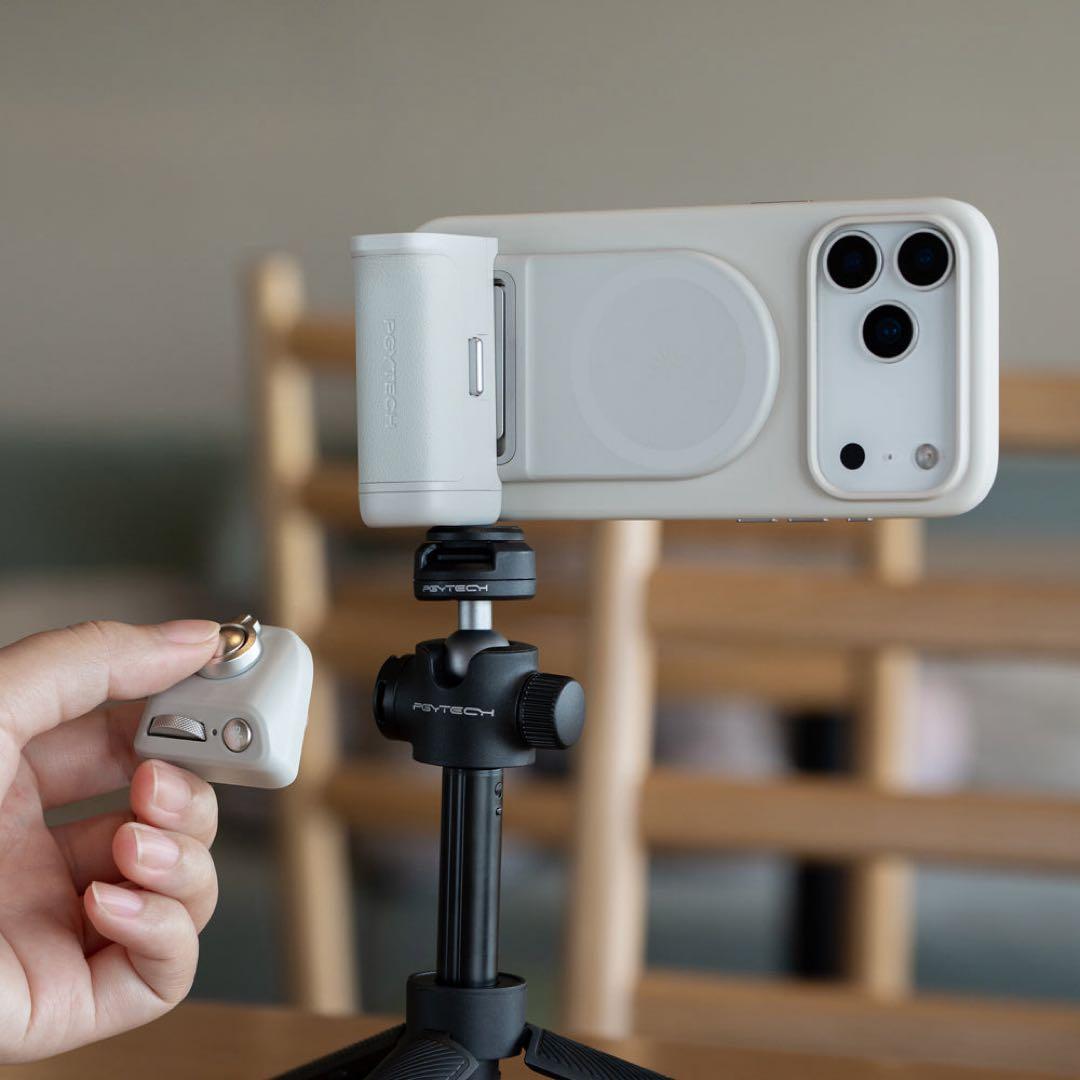 PGYTECH Magcam2 Phone Grip & Light 新品