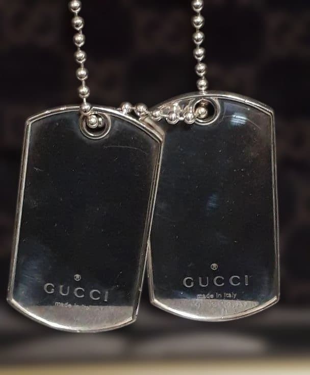 GUCCI ネックレス ドッグタグ