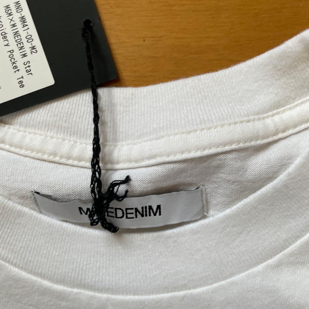 マインデニム　 M&M コラボTシャツ新品未使用ホワイト Mサイズ
