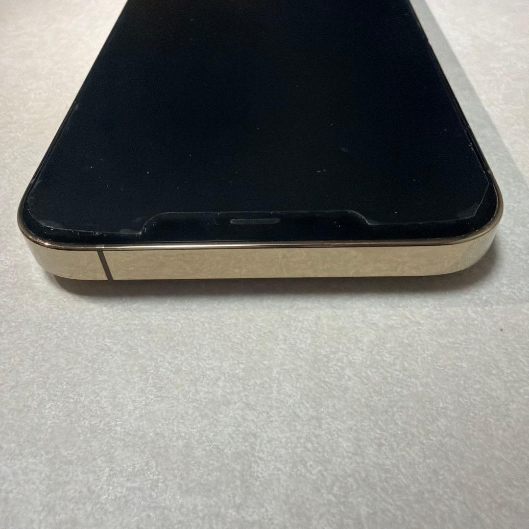 ★バッテリー87% iPhone12ProMax 256GBゴールドSimフリー