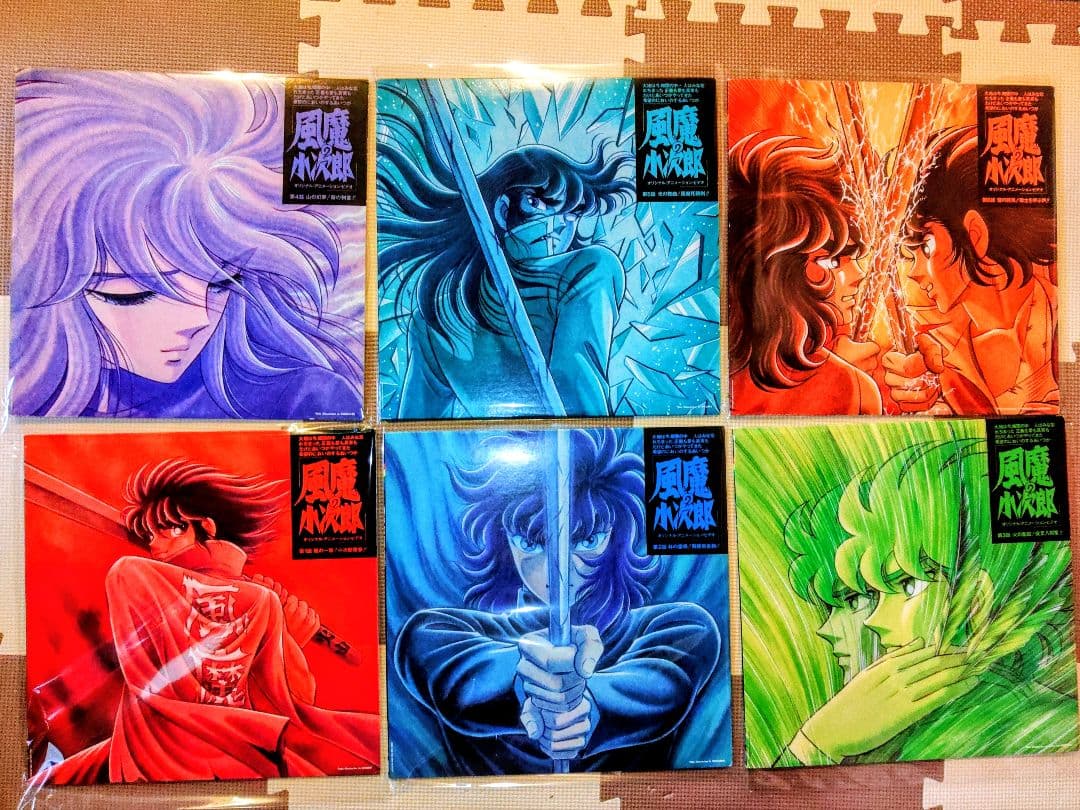 風魔の小次郎 全巻 レーザーディスク