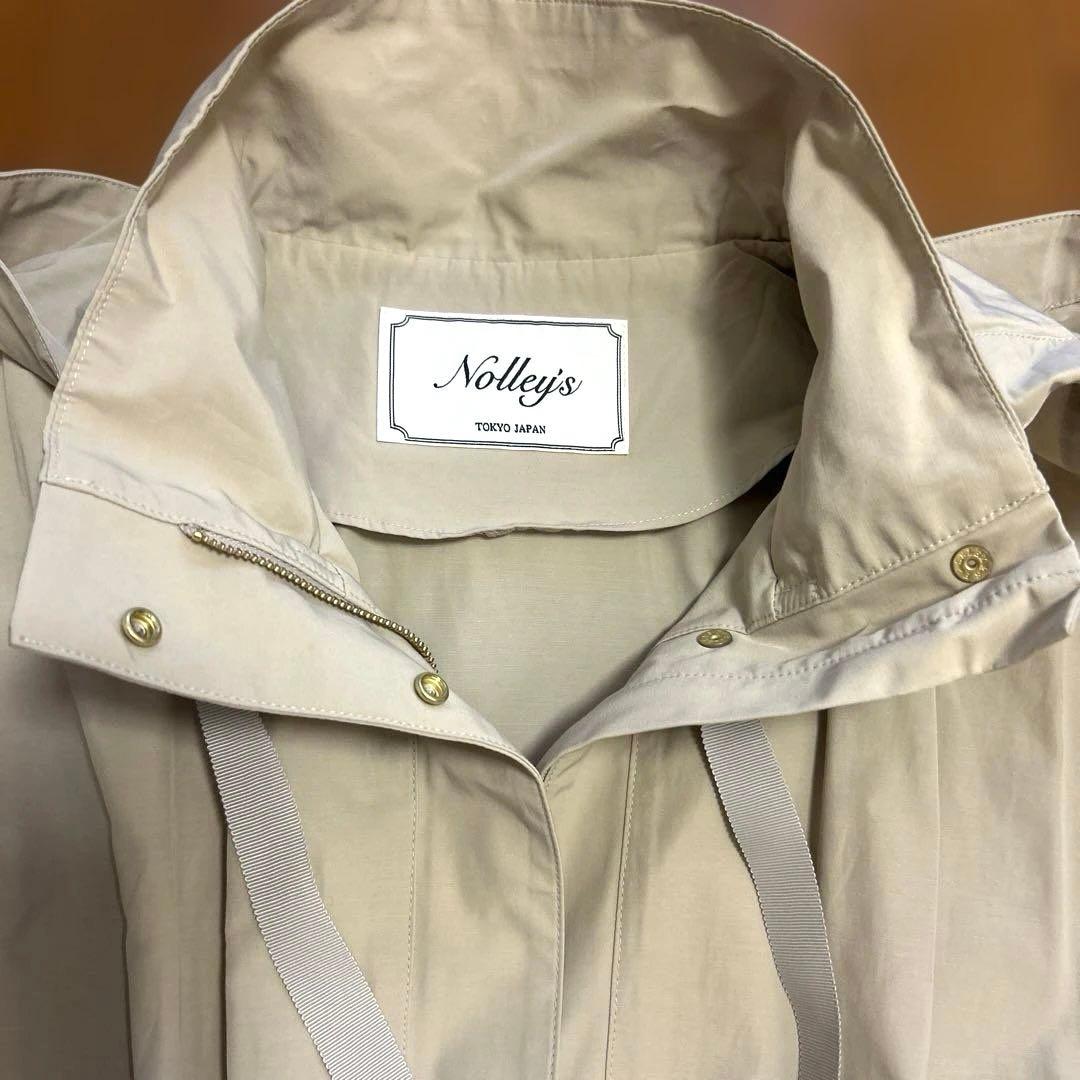 【週末お値下げ】NOLLEY'S ノーリーズ　フーテッドコート　38