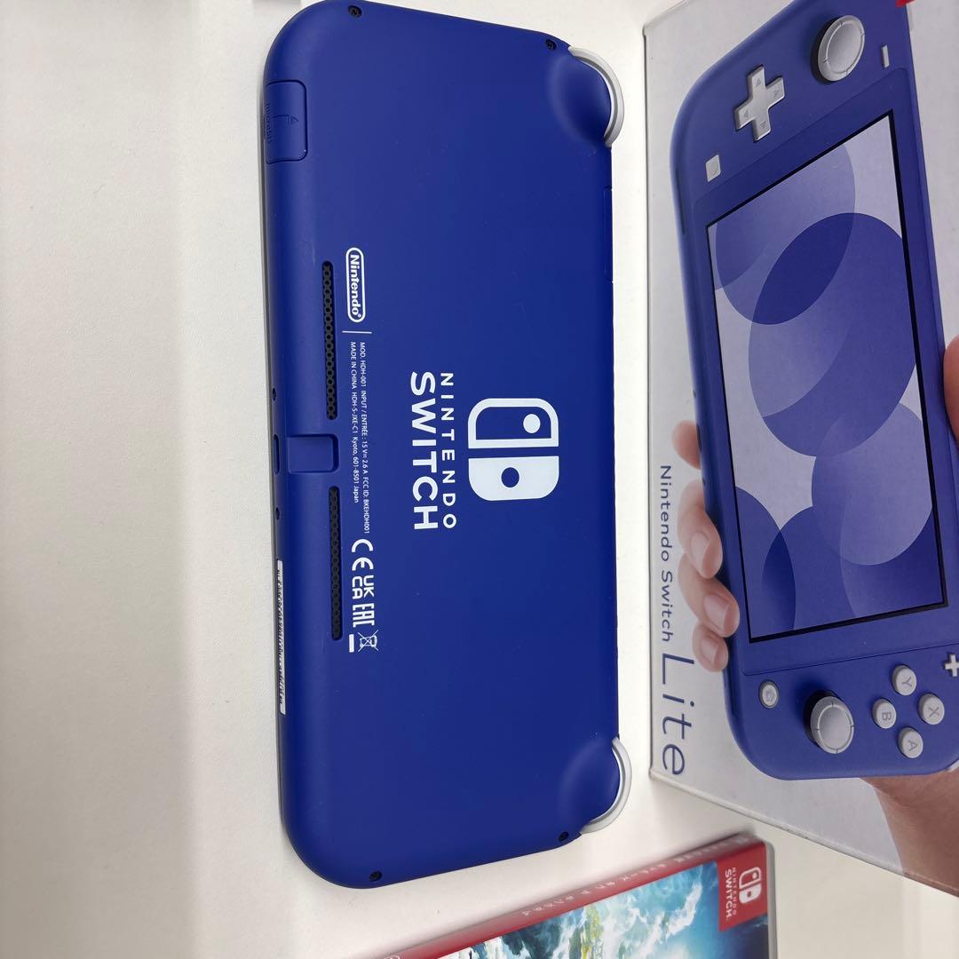 Nintendo Switch Lite青 ゼルダ、ドラクエX、2DS LL付き