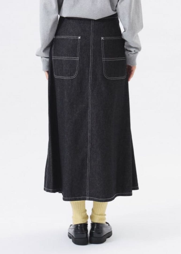 B*B様 BEAMS BOY定価19,580円ラップ プリーツ スカート デニム
