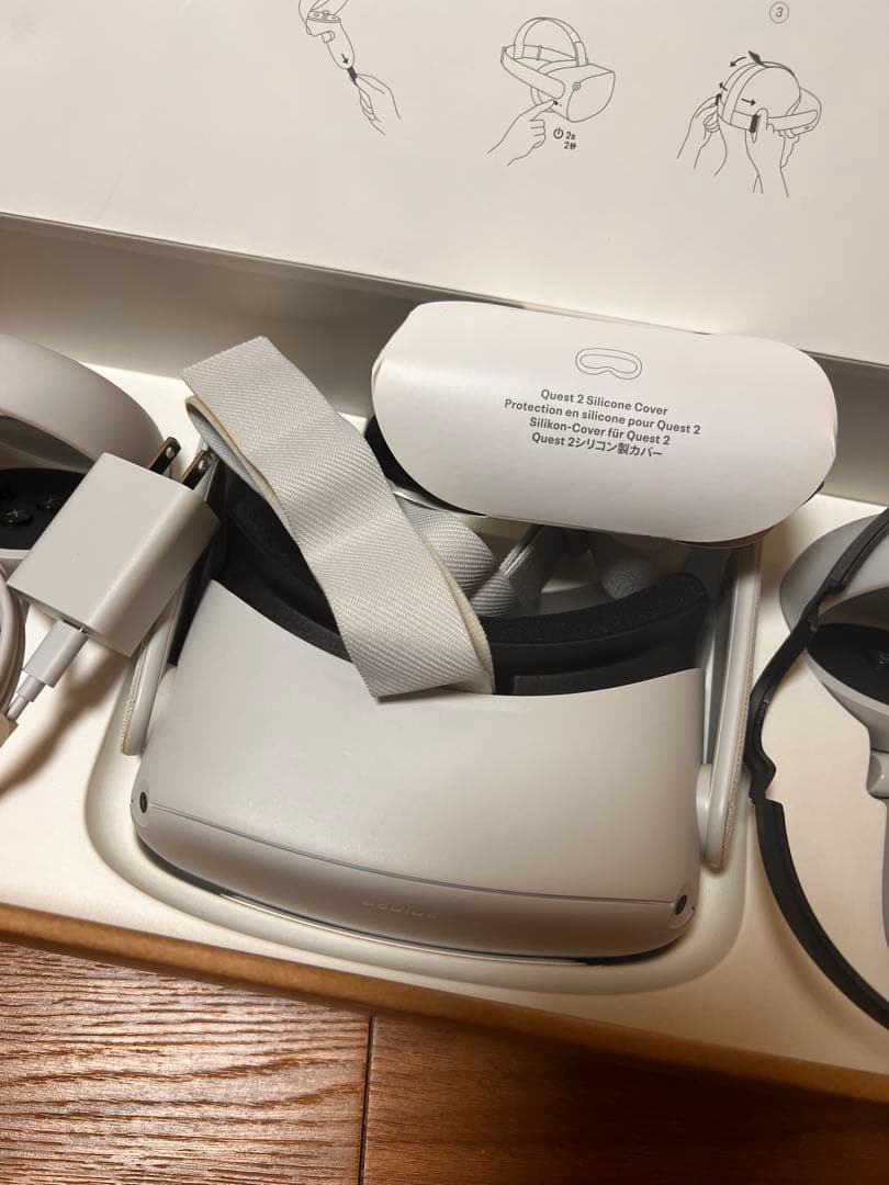  Quest 2 128GB VRヘッドセット ケース付き
