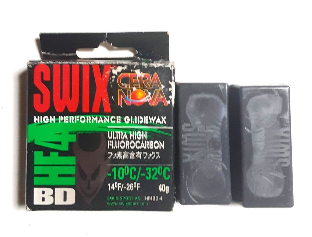 SWIX CERA NOVA HF4 BDフッ素高含有 幻のトップワックス