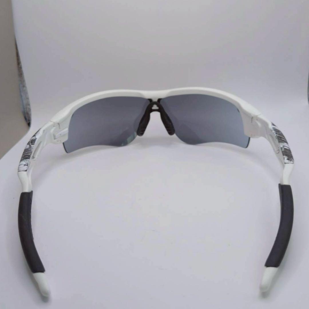 希少✨オークリー　レーダーロック POLARIZED ホワイト グレー