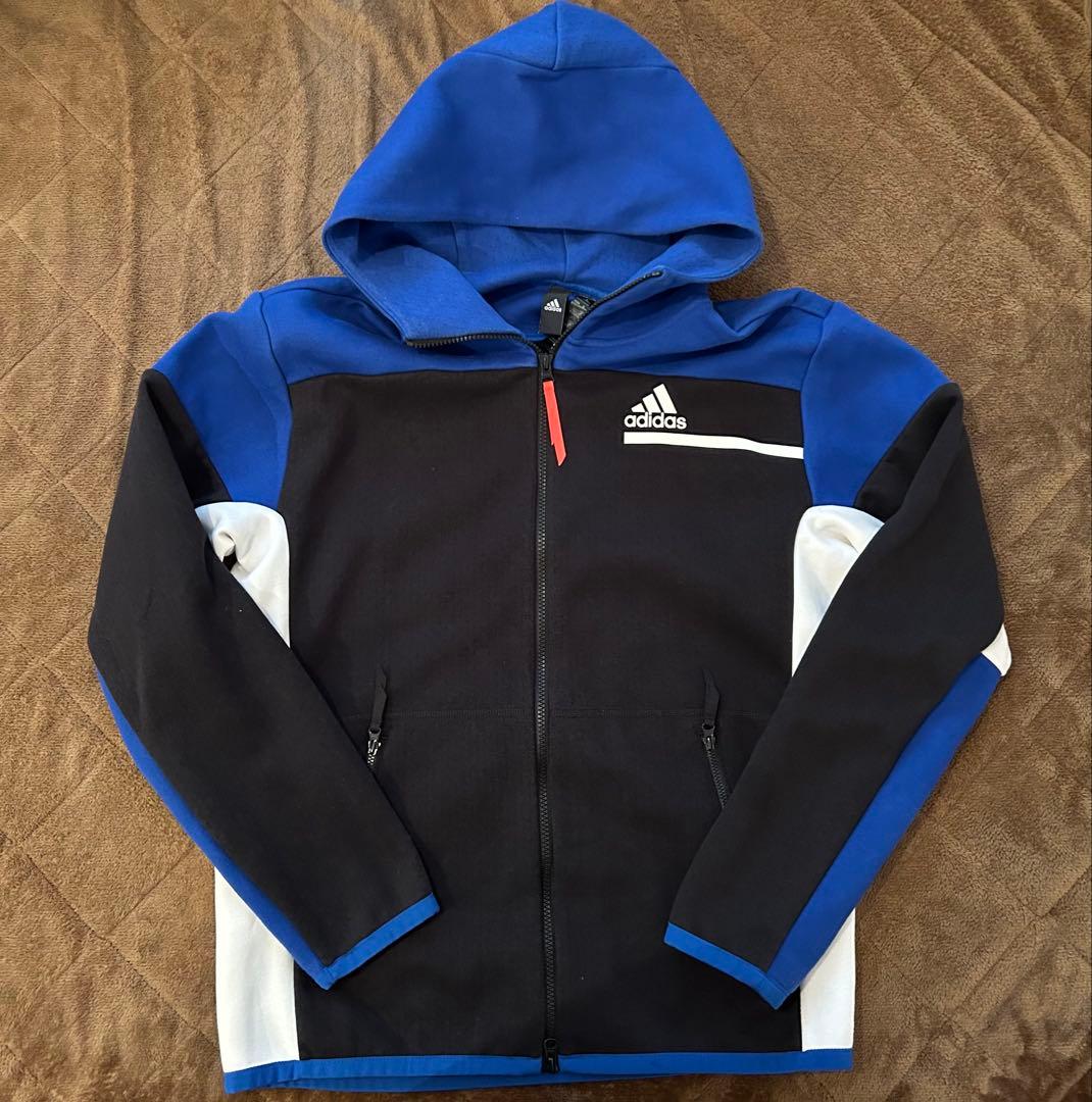 adidas セットアップ スウェット ジャージ XL フーディ 上下セット