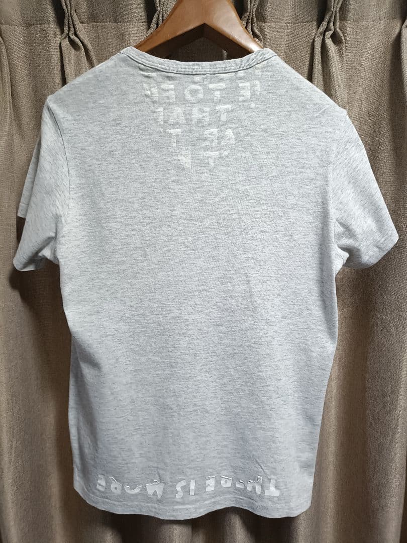 美品 マルタン・マルジェラ エイズTシャツ サイズS オフホワイト