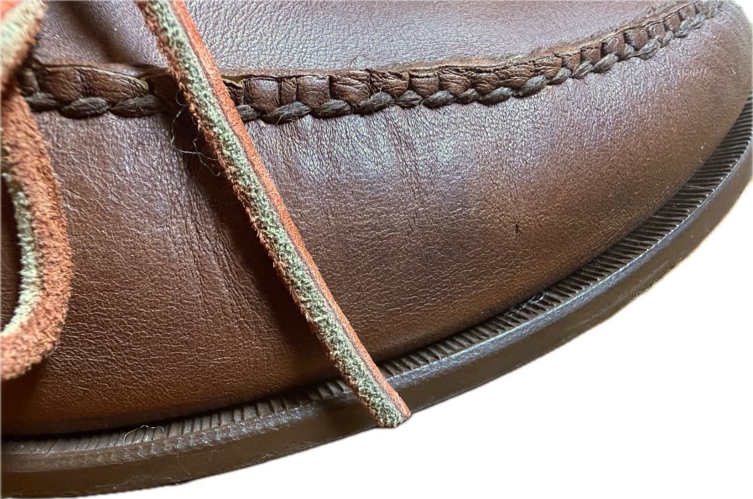 RUSSELL MOCCASINラッセル キャンプモカシン・ハンドメイドUSA