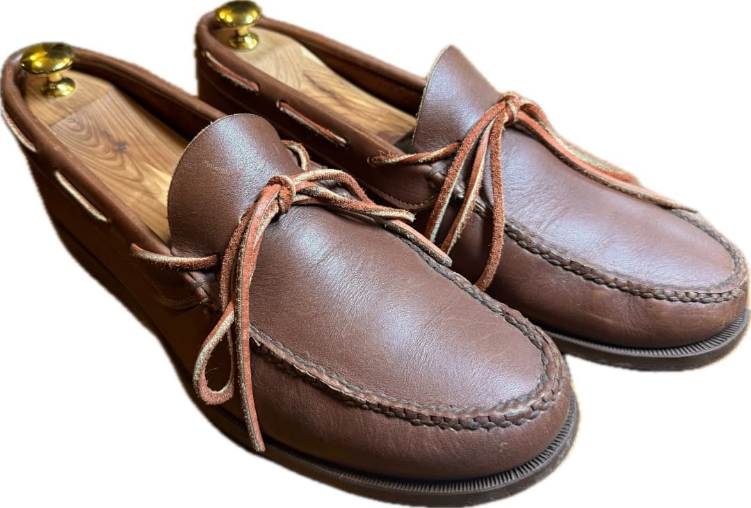 RUSSELL MOCCASINラッセル キャンプモカシン・ハンドメイドUSA