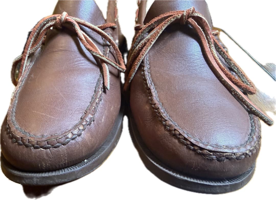 RUSSELL MOCCASINラッセル キャンプモカシン・ハンドメイドUSA