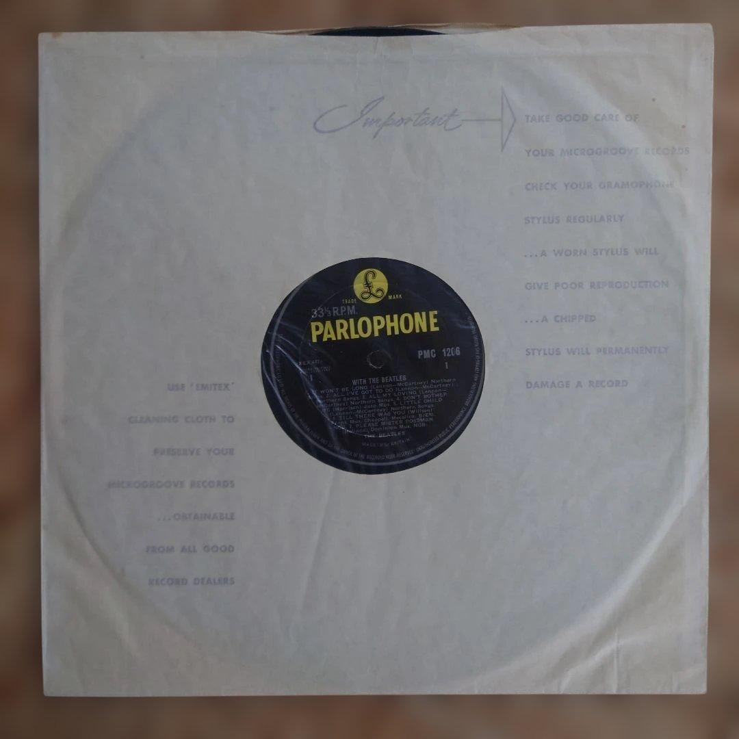 UK希少盤The Beatles - with the beatles