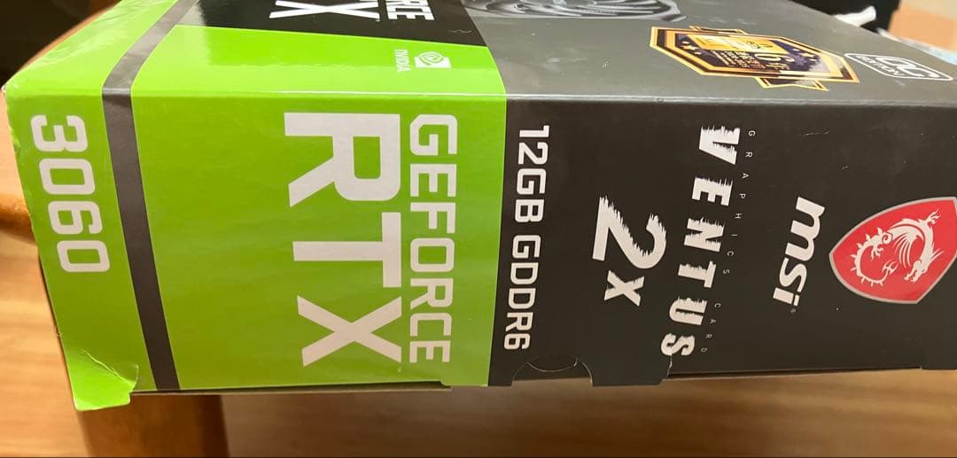 MSI GeForce RTX 3060グラフィックボード 12GB