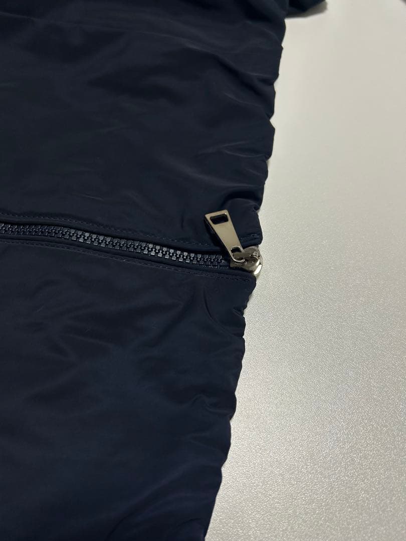 美品　MONCLER TOPAZ ナイロンコートネイビー スプリングコート