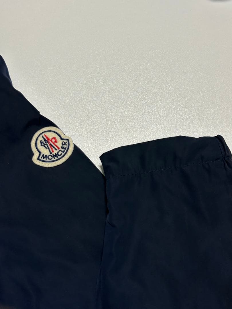 美品　MONCLER TOPAZ ナイロンコートネイビー スプリングコート