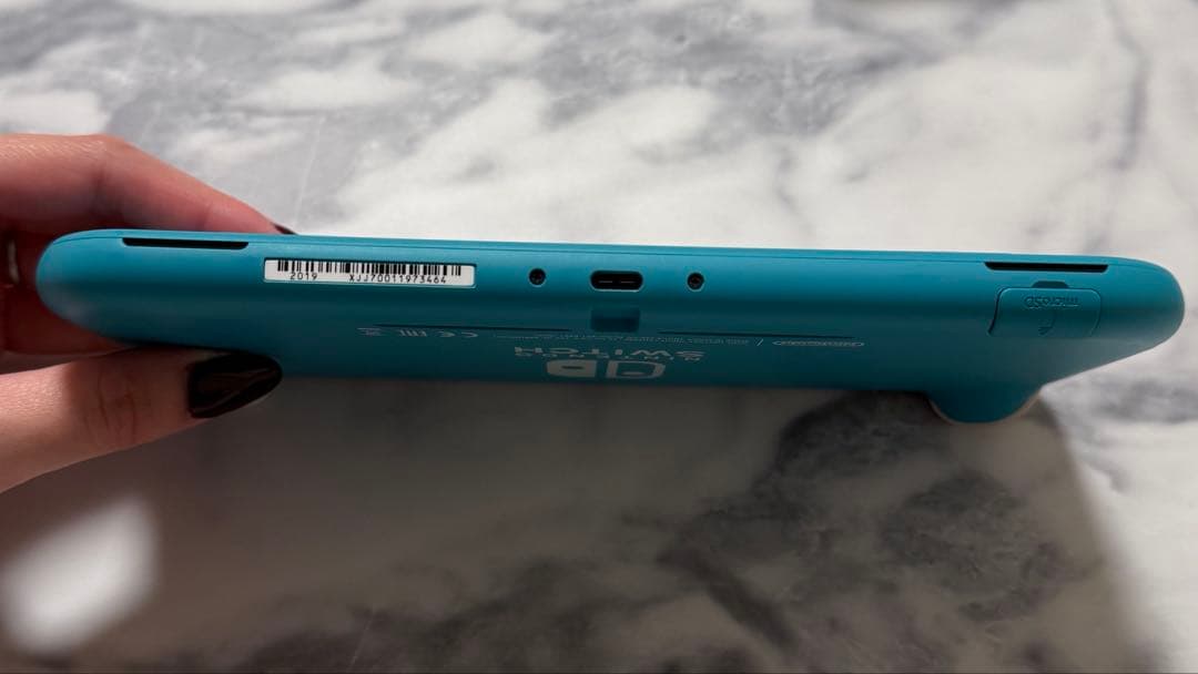 Switchライト ターコイズブルー 動作確認済み 本体 充電器セット
